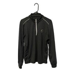 Vegas Golden Knights Jacket Small Gray Johnnie O 1/4 Zip Performance Stretch